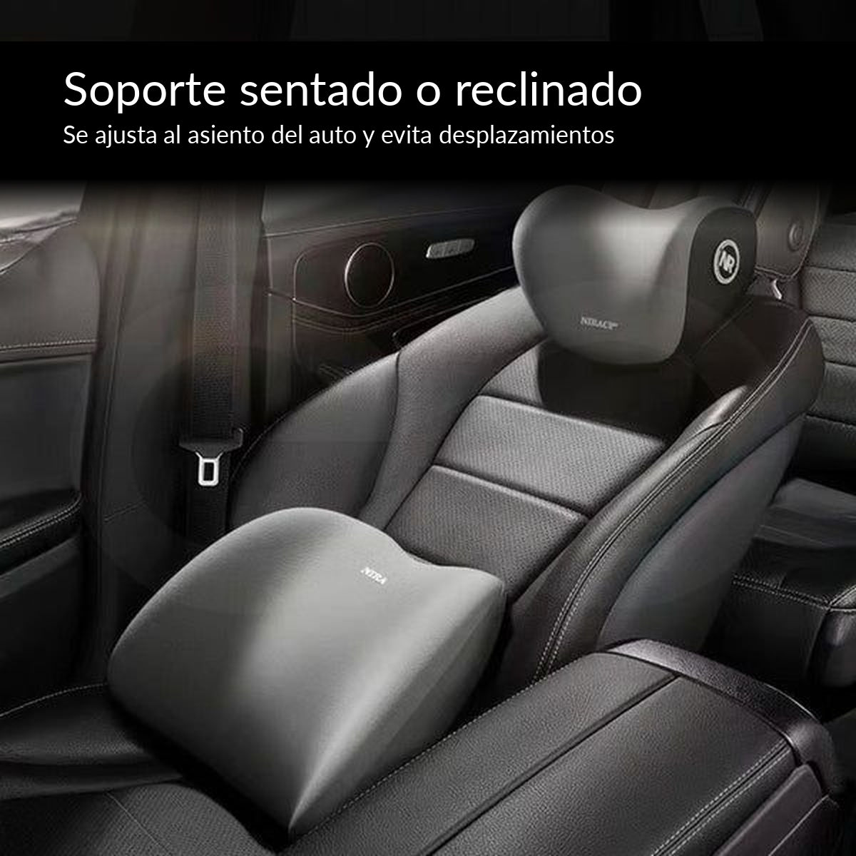 Almohada Lumbar Ergonómica · Auto, Oficina y Sillón