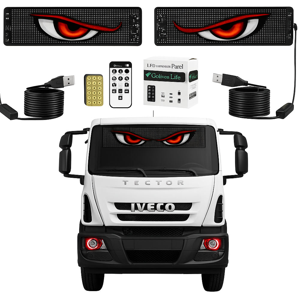 Panel LED Flexible para autos PREMIUM x2 unidades