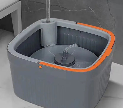 Mopa 360° con Balde Separador de Agua Limpia y Sucia