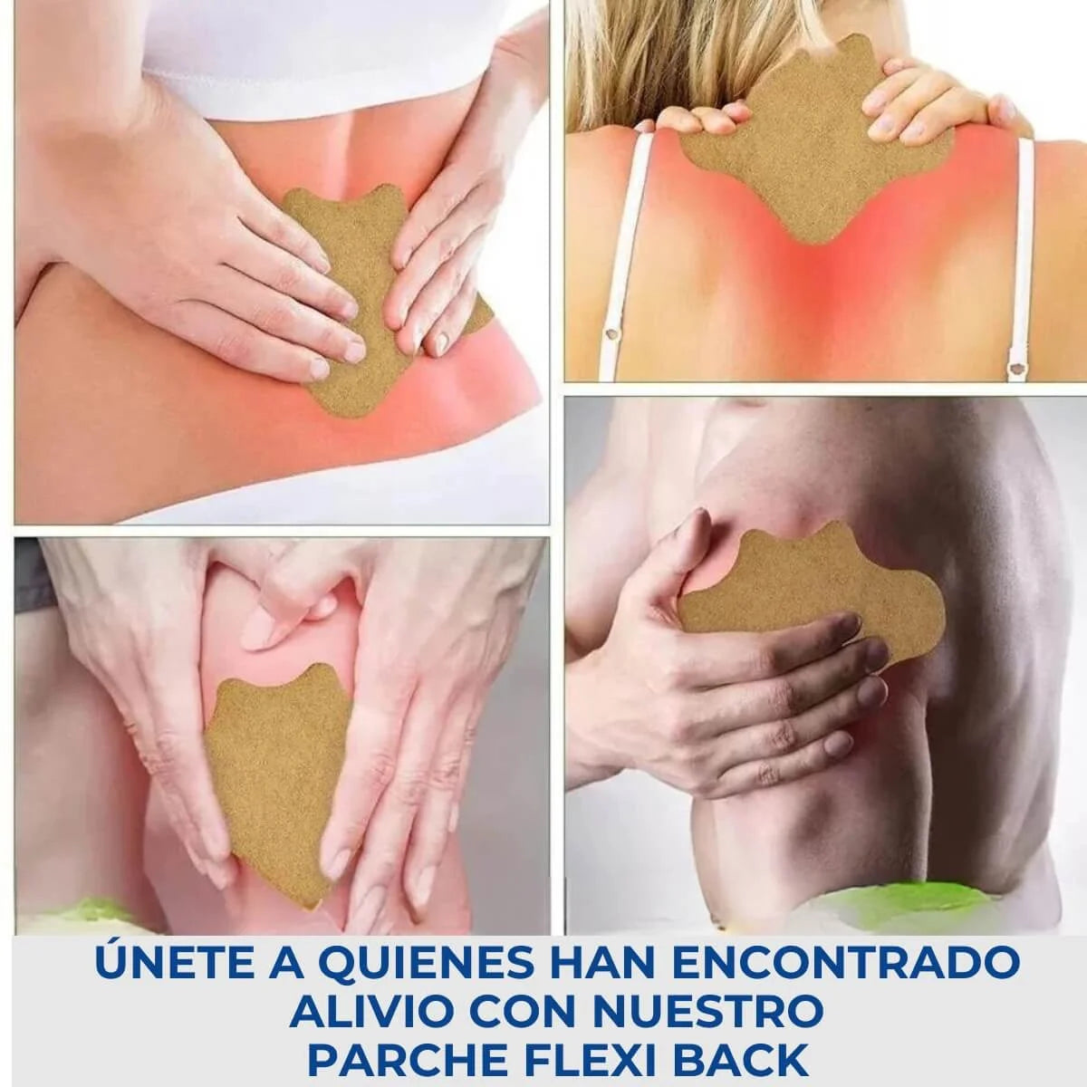 Parches HerbalFlex™ · Rutina de Cuidado Personal