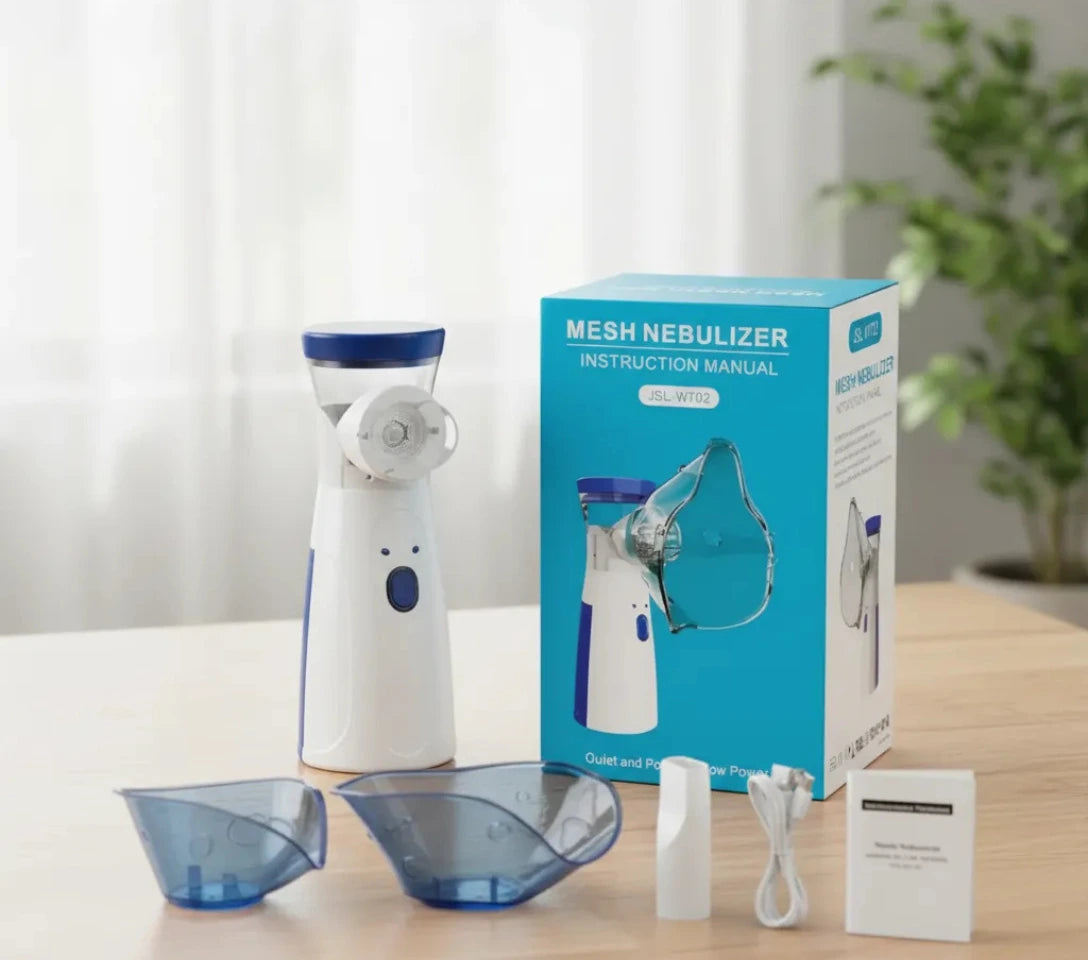 MESH Nebulizador Portátil® · Silencioso Apto Niños y Adultos