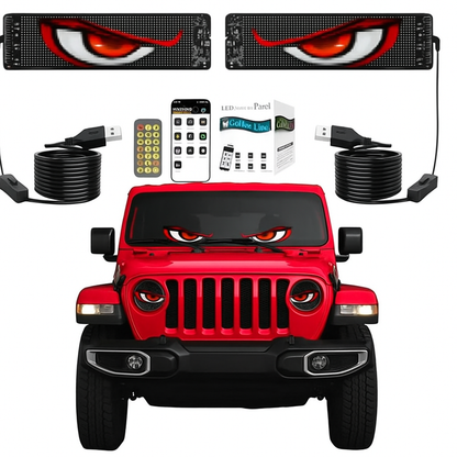 Panel LED Flexible para autos PREMIUM x2 unidades