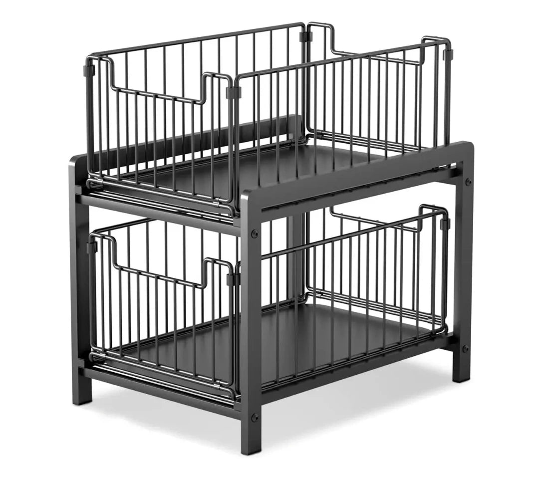 Organizador 2 Niveles · Bandejas Extraíbles