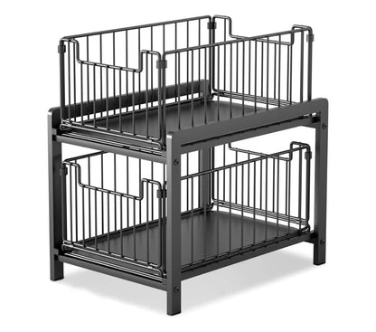 Organizador de cocina rejilla 2 niveles