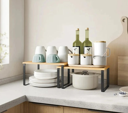 Estante organizador Cocina 2x1