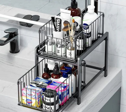 Organizador de cocina rejilla 2 niveles