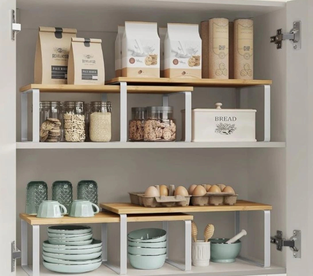 Estante organizador Cocina 2x1