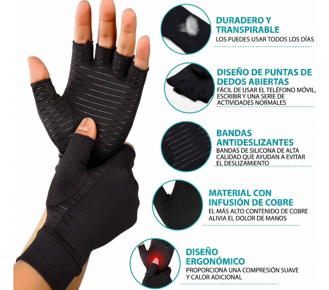 Par de Guantes Compresión NOVA™ · Cobre Infundido