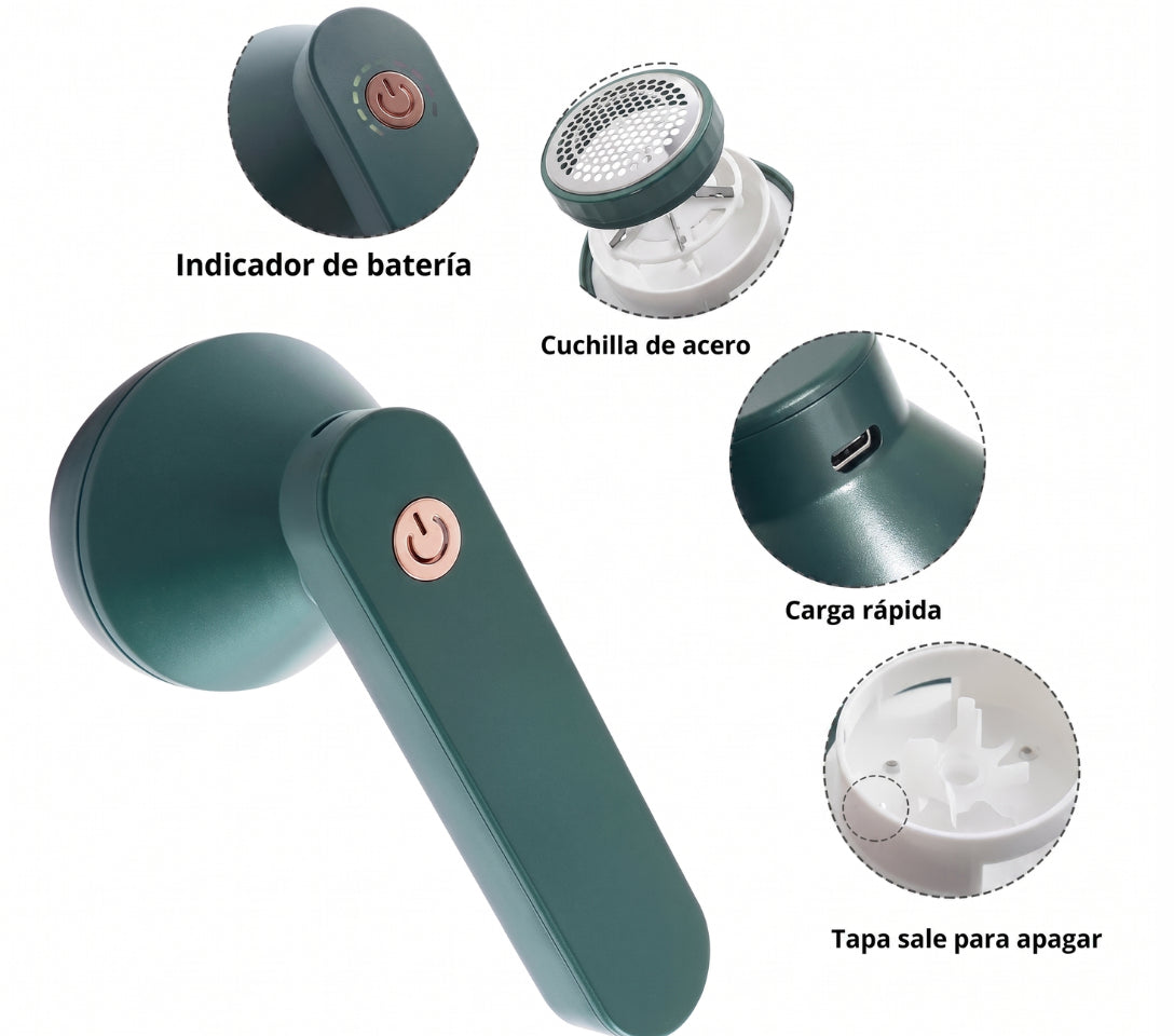 Sacapelusas Eléctrico Recargable