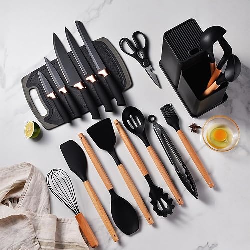 Set de 19 Utensilios de Cocina Premium