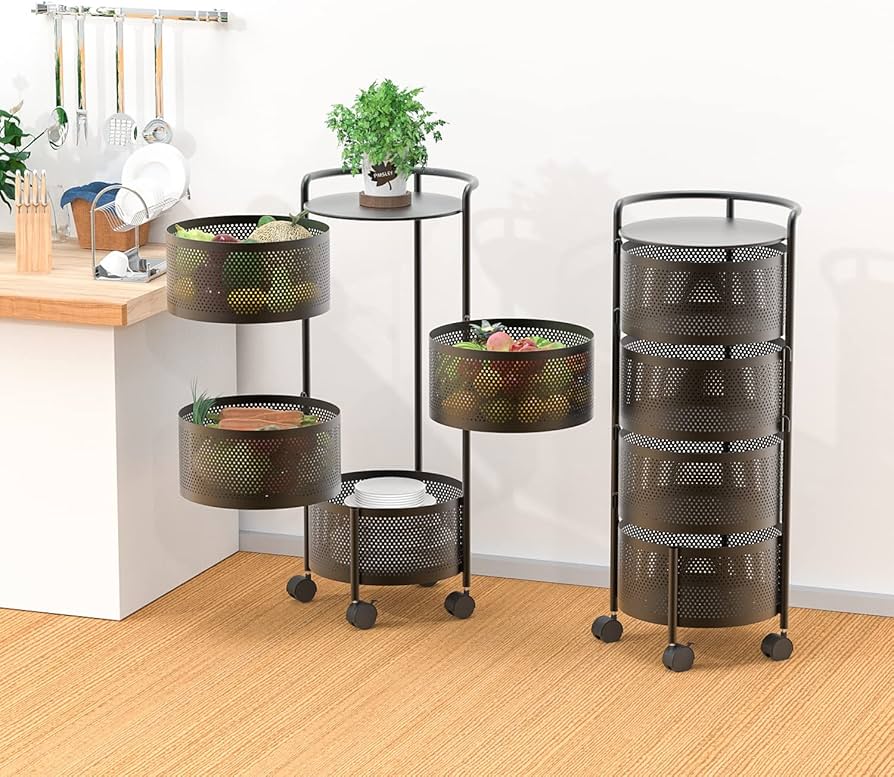 Torre OrganizaTodo™ circular minimalista