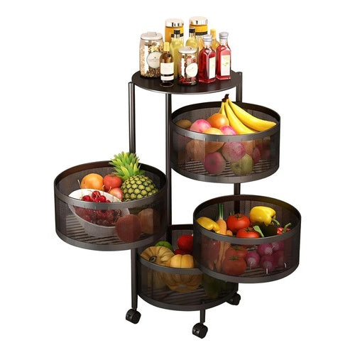 Torre OrganizaTodo™ circular minimalista