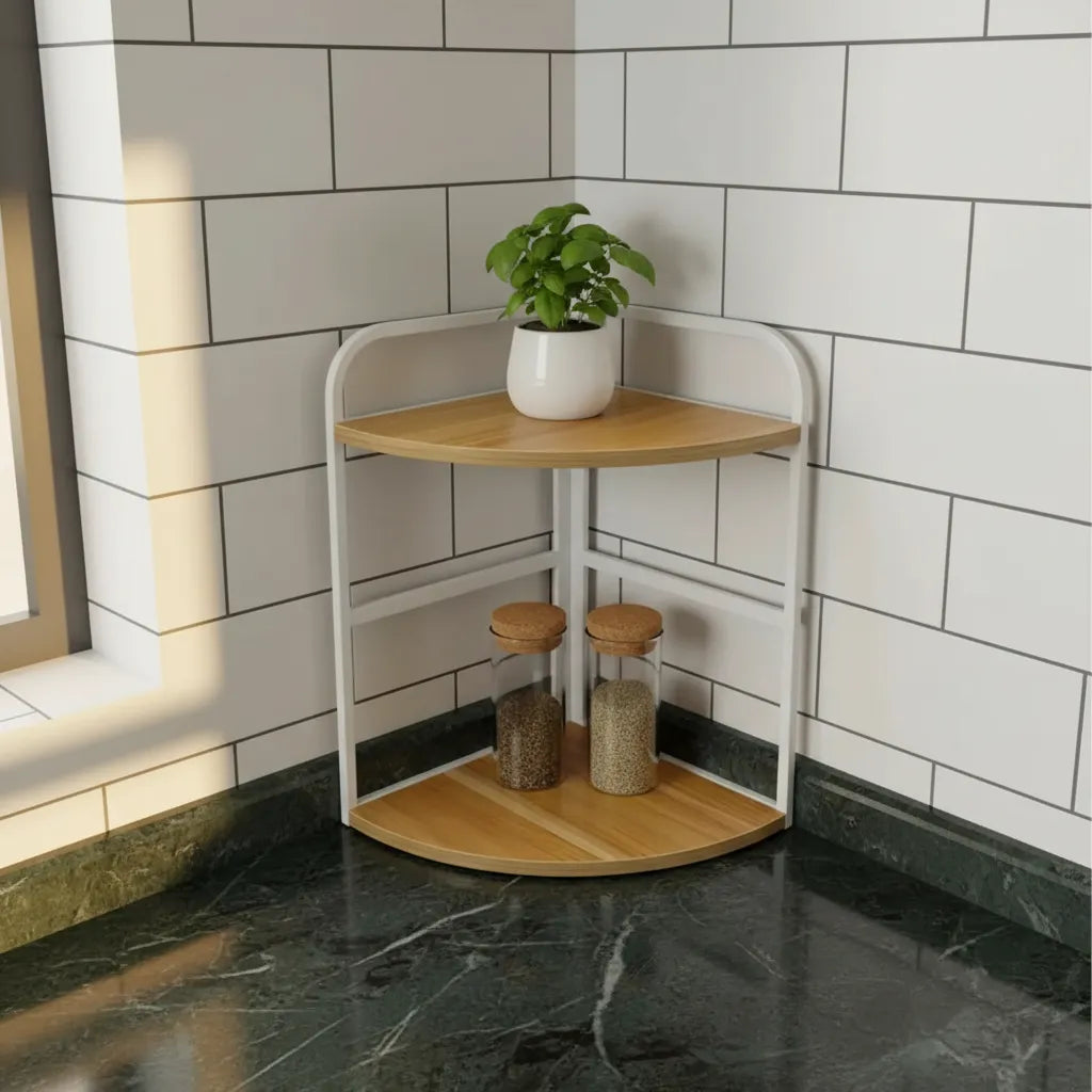 Estante Rinconero de Cocina · 2 Pisos Grande