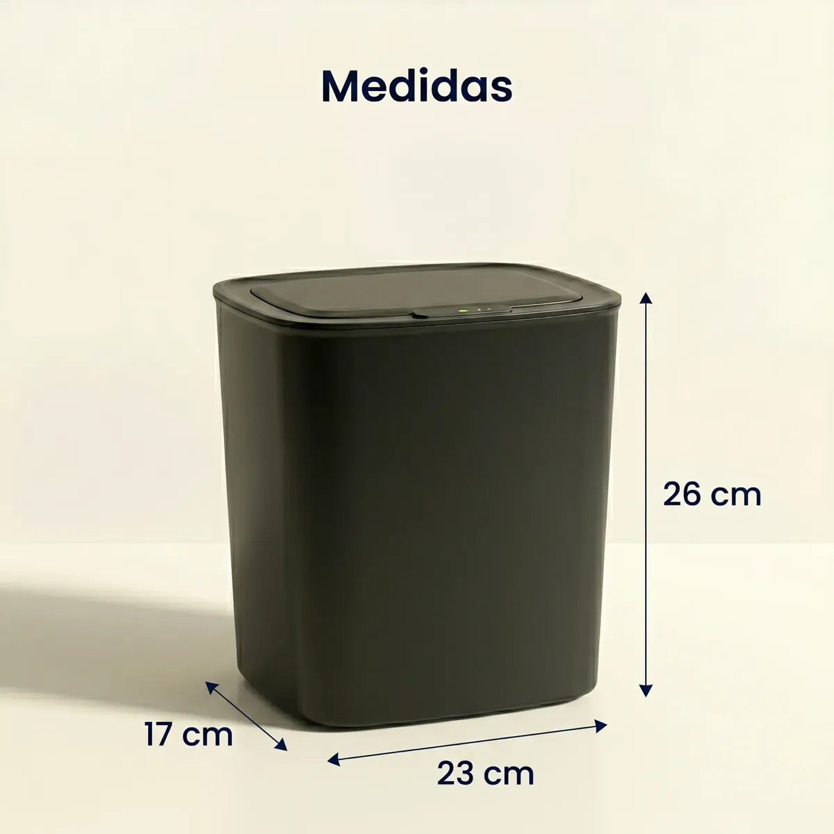 Tacho Inteligente 12L · Sensor Automático Sin Contacto