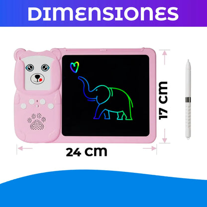 Tarjetas de Aprendizaje Didácticas Educación Bilingüe con Sonido + Pizarra Mágica version FULL