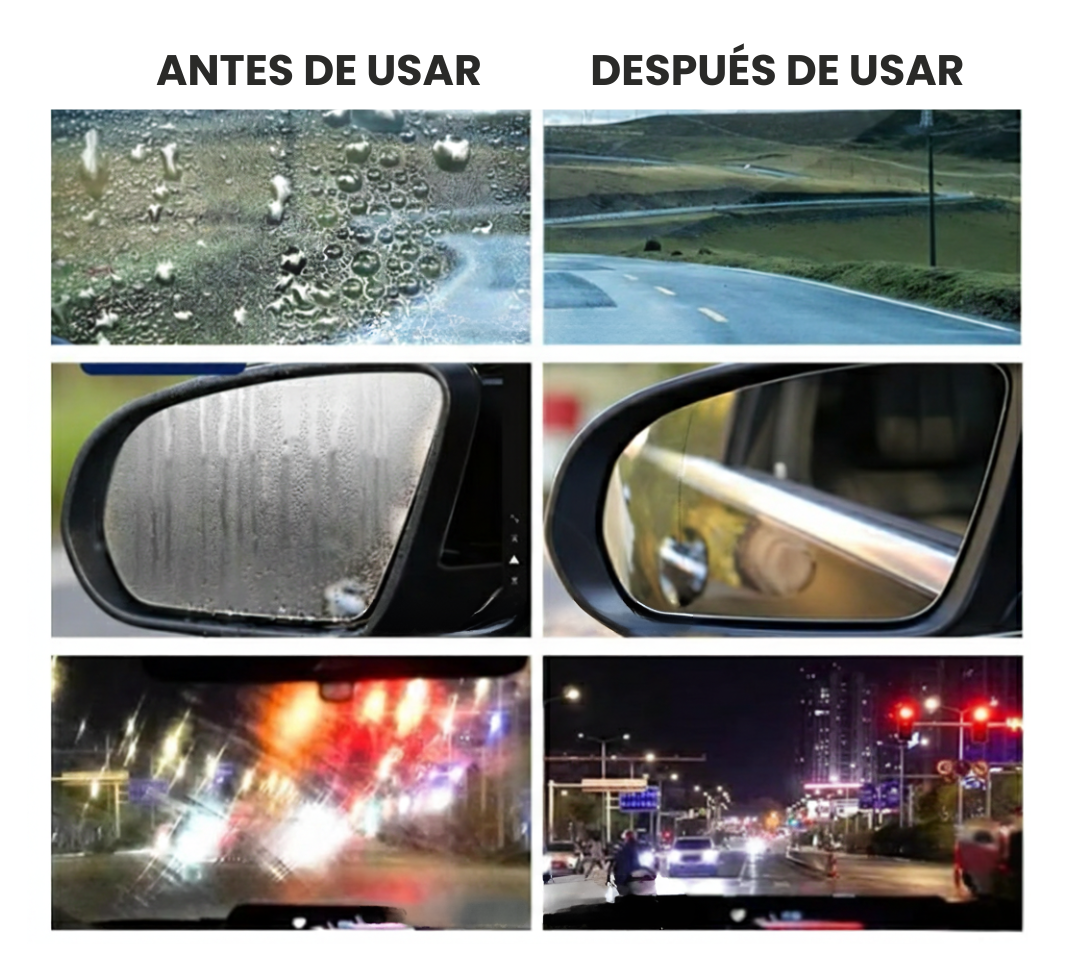 OilFilm® - Limpiador de Parabrisas Profesional 2x1