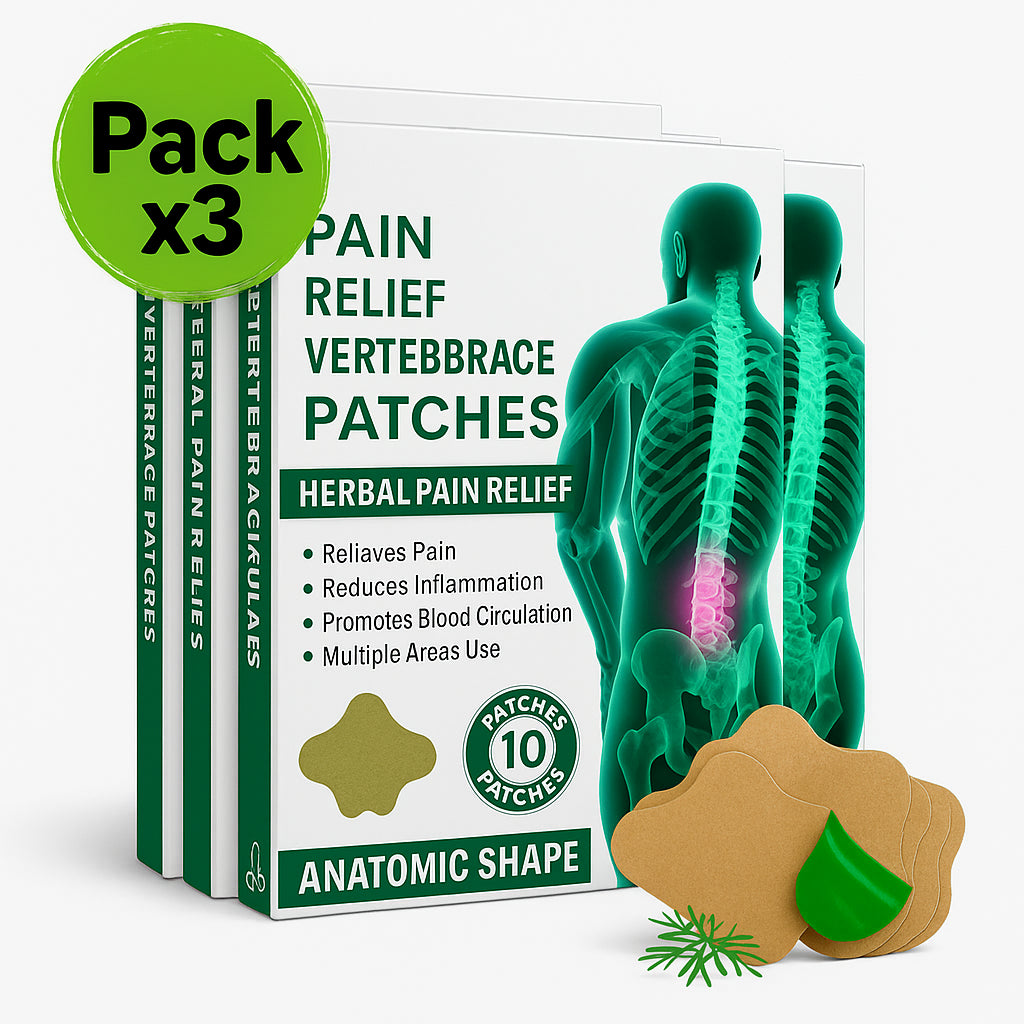 HerbalFlex™ | Parches para Cuidado Articular Pack x 30 Un