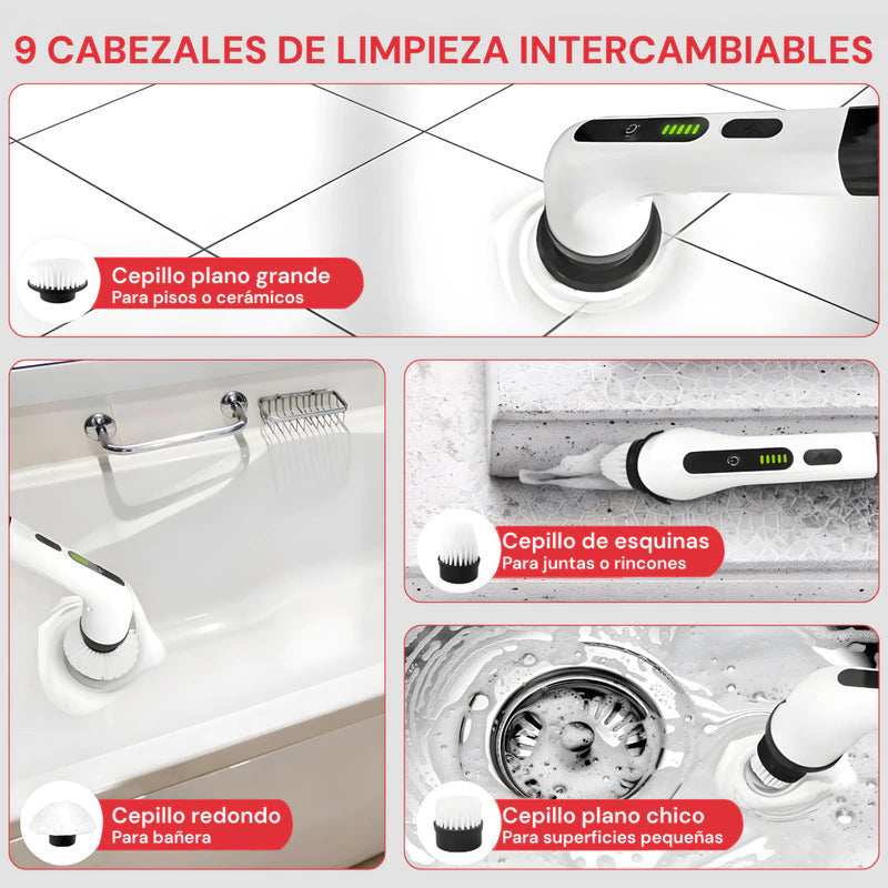 Cepillo De Limpieza Electrico 7 En 1 Premium ™