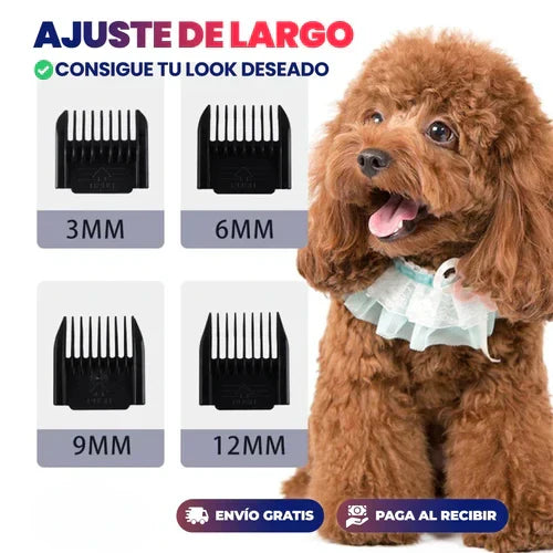 Trimmer de Mascotas Profesional™ · Silencioso e Inalámbrico