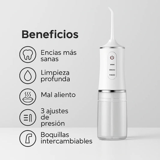 Irrigador Bucal Portátil Recargable®