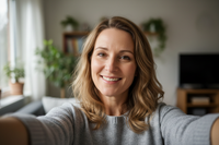selfie de una chica 35+